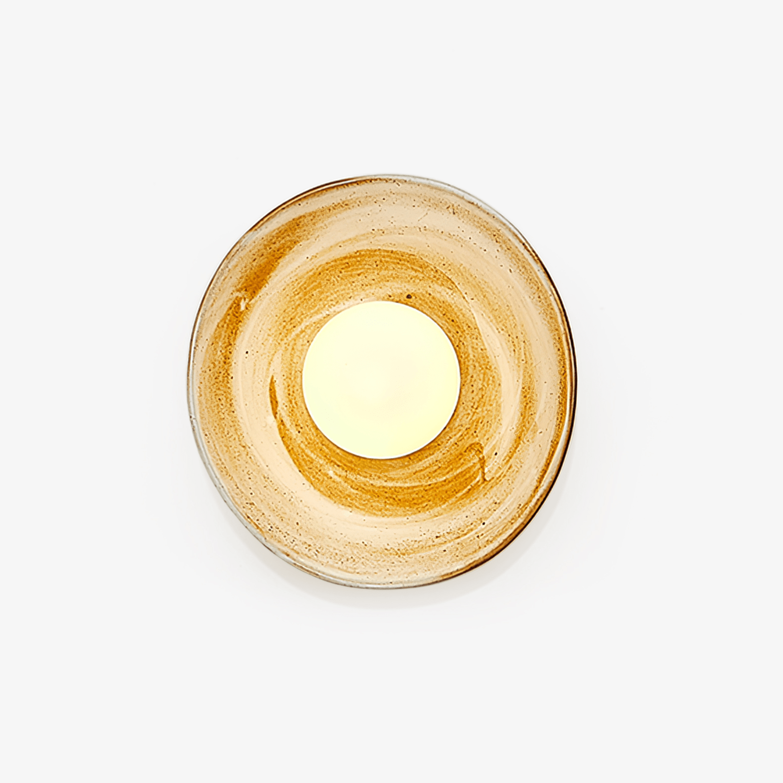 Solune Applique Murale Minimaliste en Verre et Bois