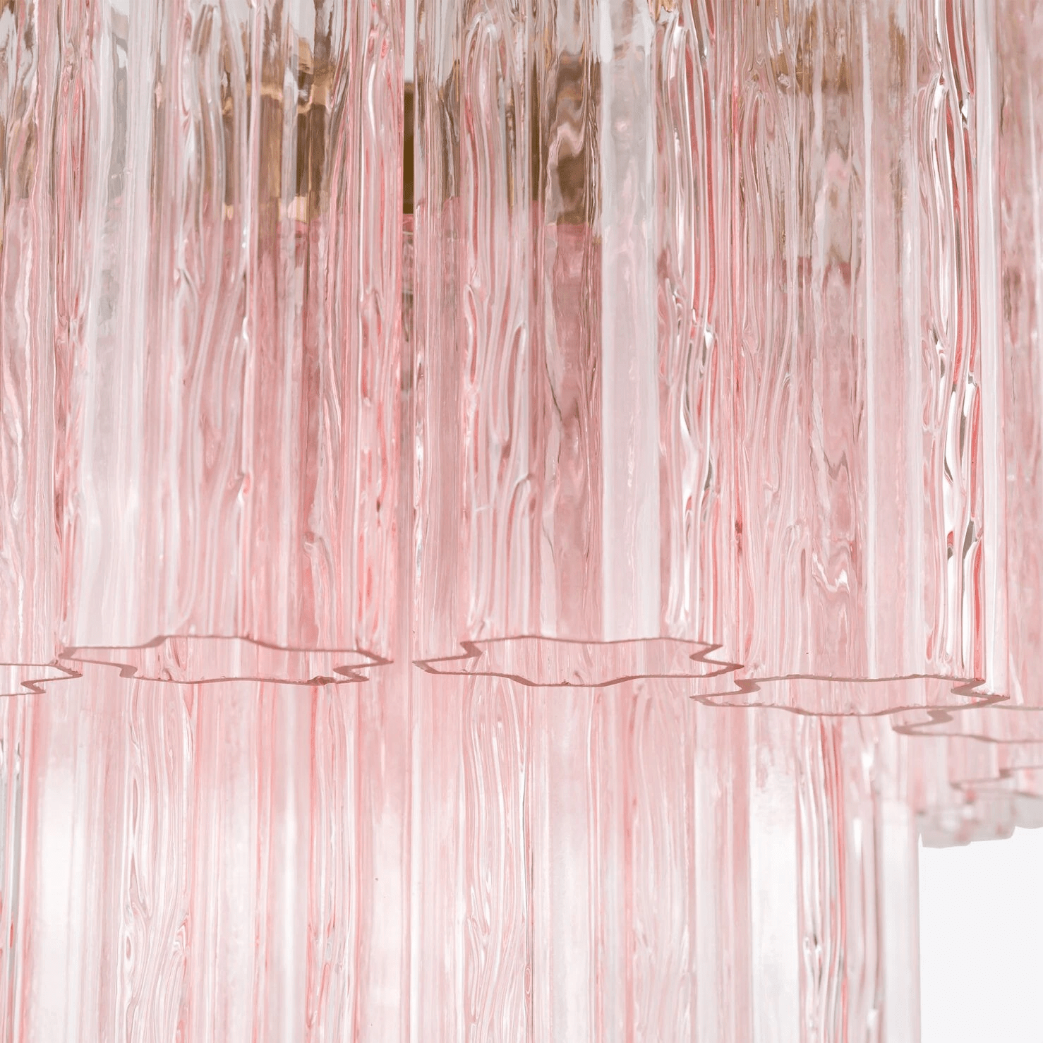 Aurora Lustre Petit Tube en Verre Murano Treviso