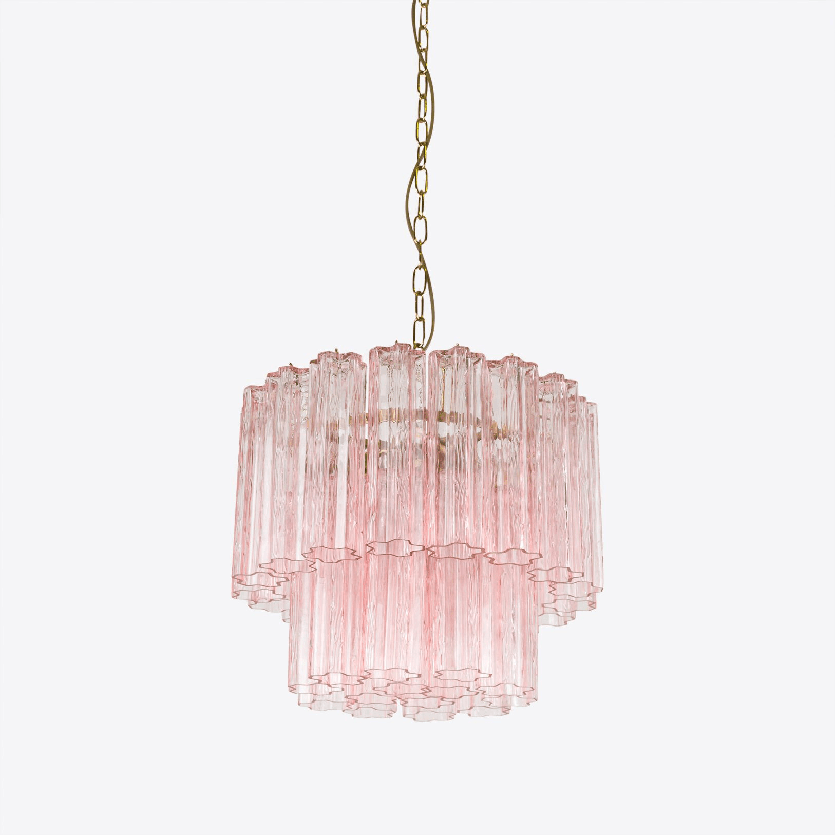 Aurora Lustre Petit Tube en Verre Murano Treviso