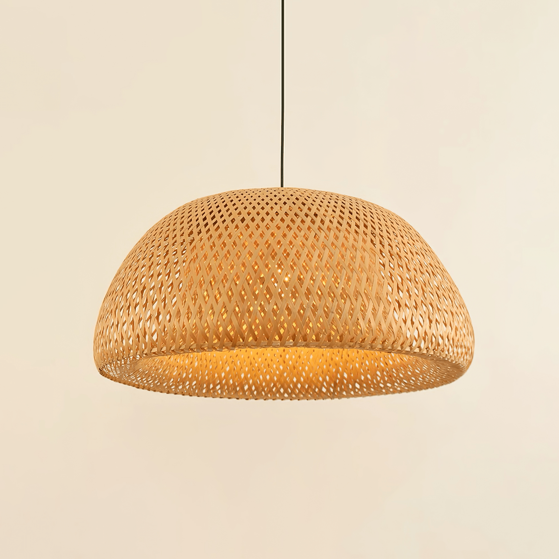 Eurnoros Suspension Unique en Bambou Naturel