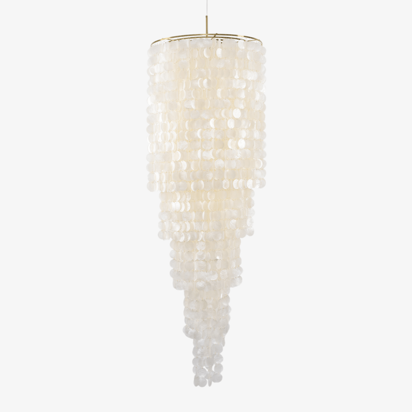 Eloryra Lustre en Verre en Cascade