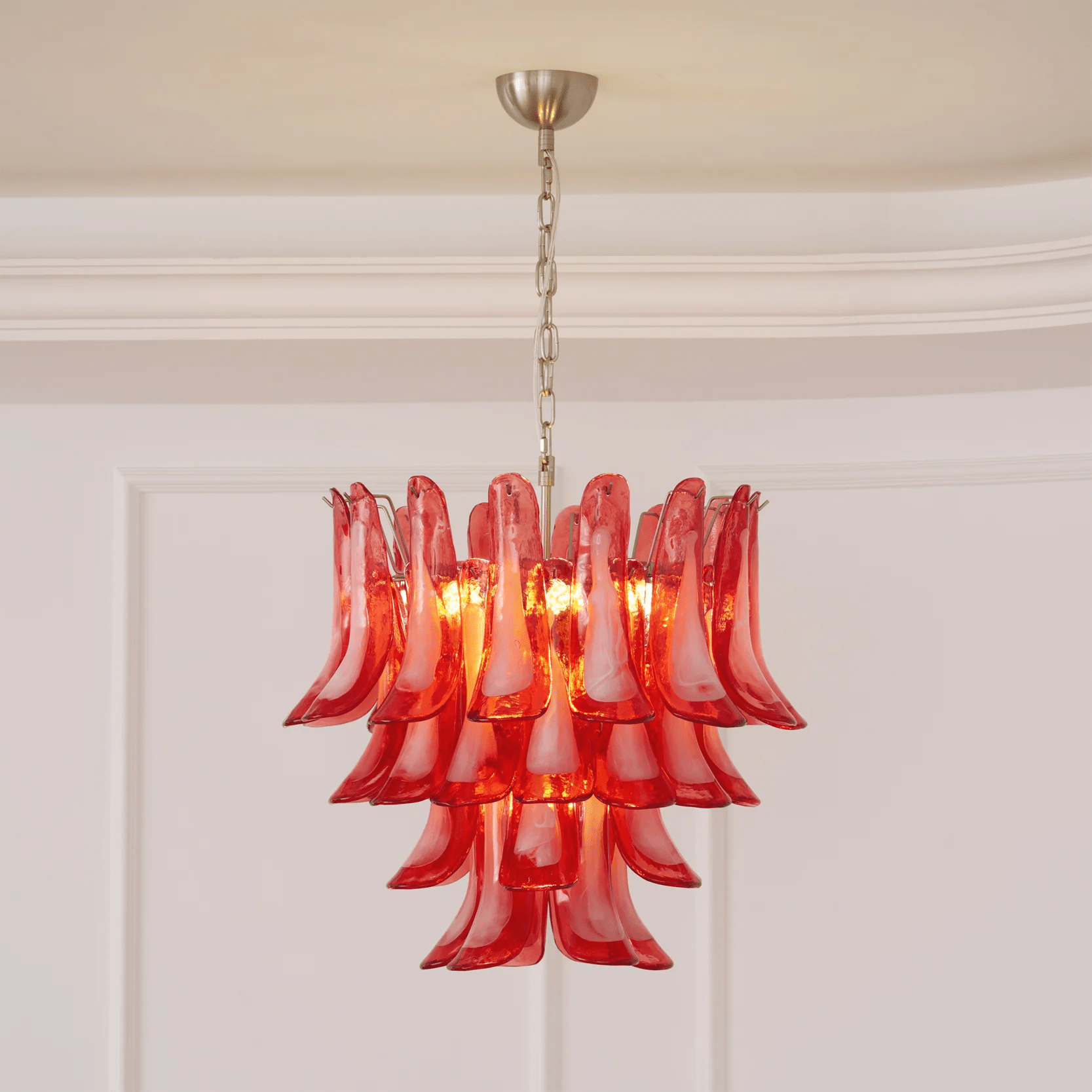 Aurora Lustre en Verre Vintage