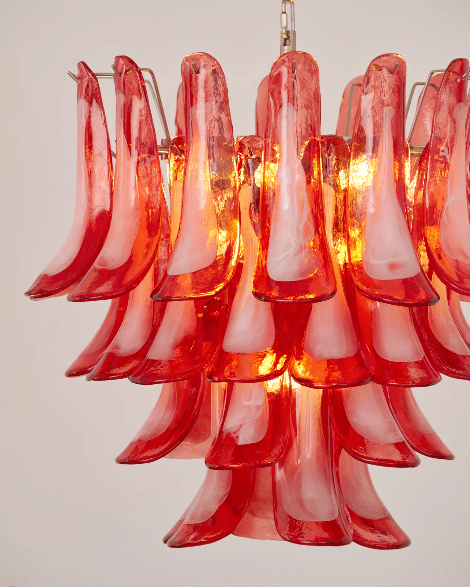Aurora Lustre en Verre Vintage
