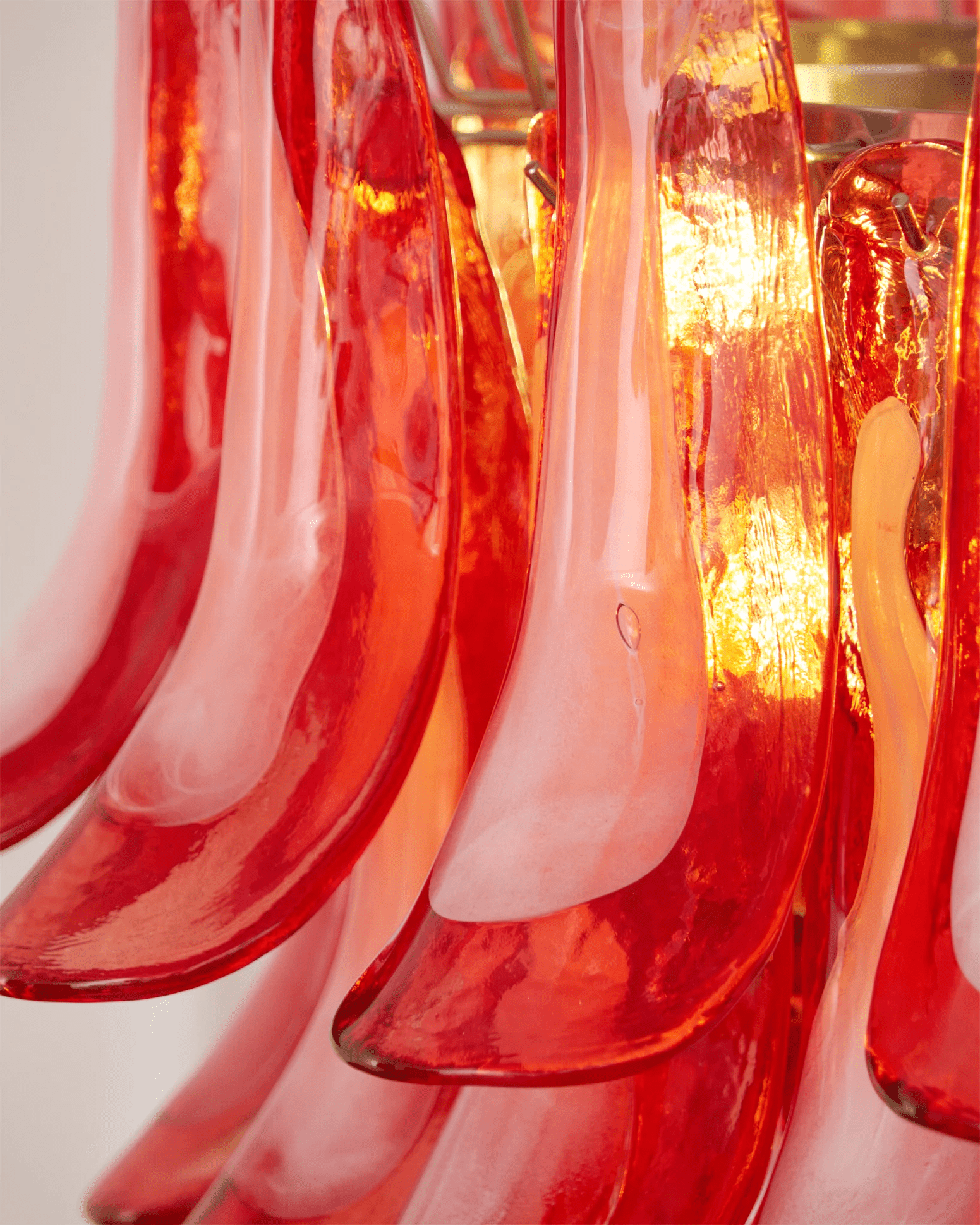 Aurora Lustre en Verre Vintage