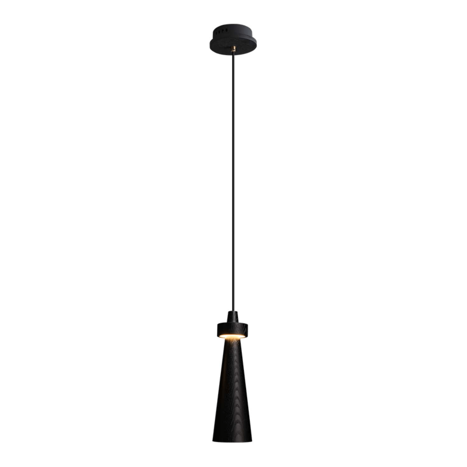 Taper Suspension en Bois Minimaliste