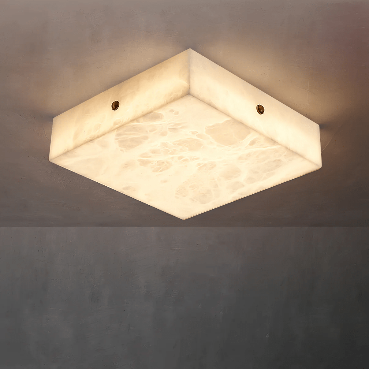 Vephaeth Lampe Plafonnier en Albâtre Minimaliste