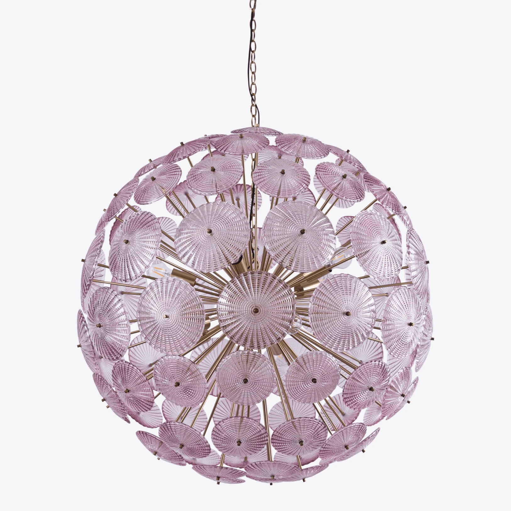 Aurora Lustre Sputnik Pissenlit Éclat Verre