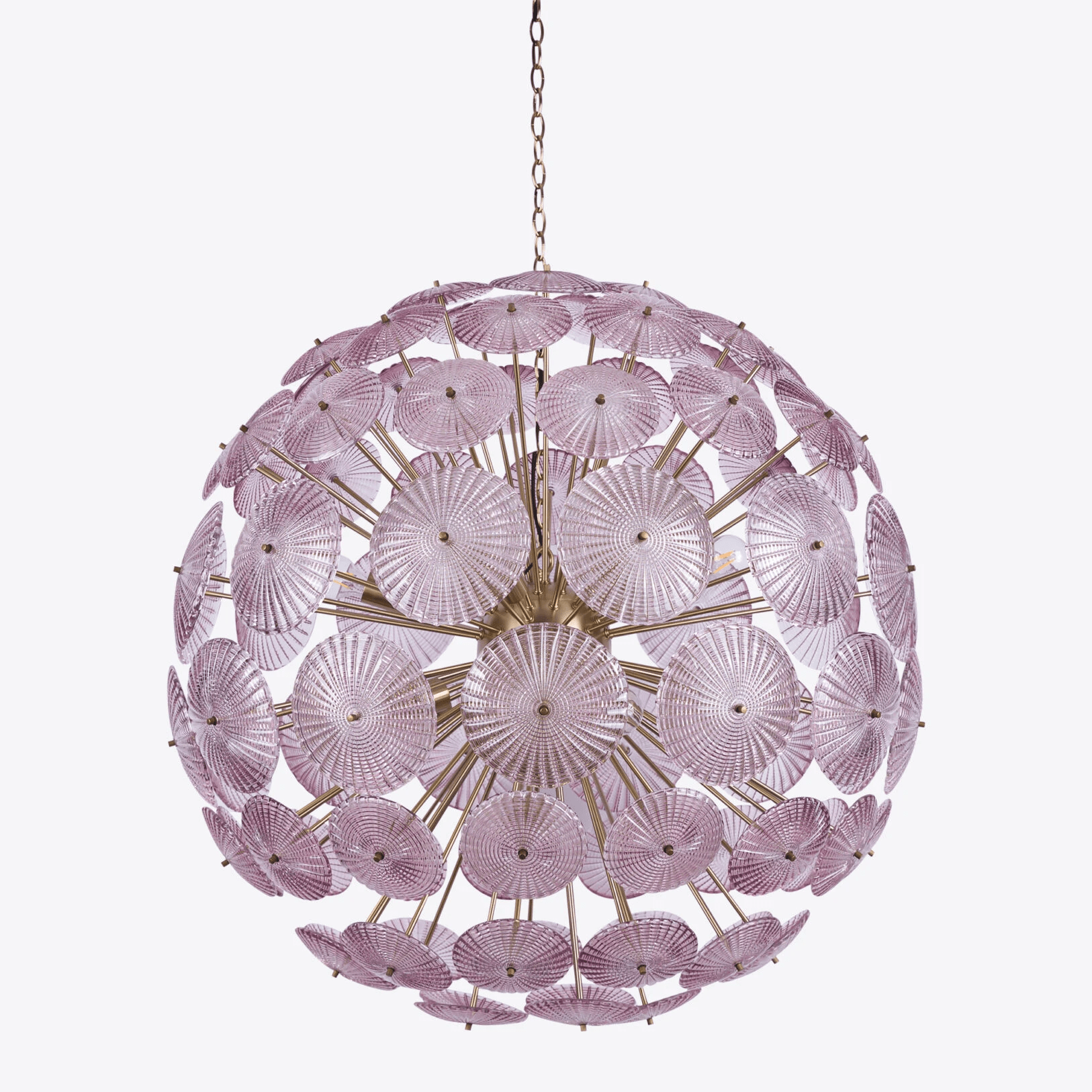 Aurora Lustre Sputnik Pissenlit Éclat Verre
