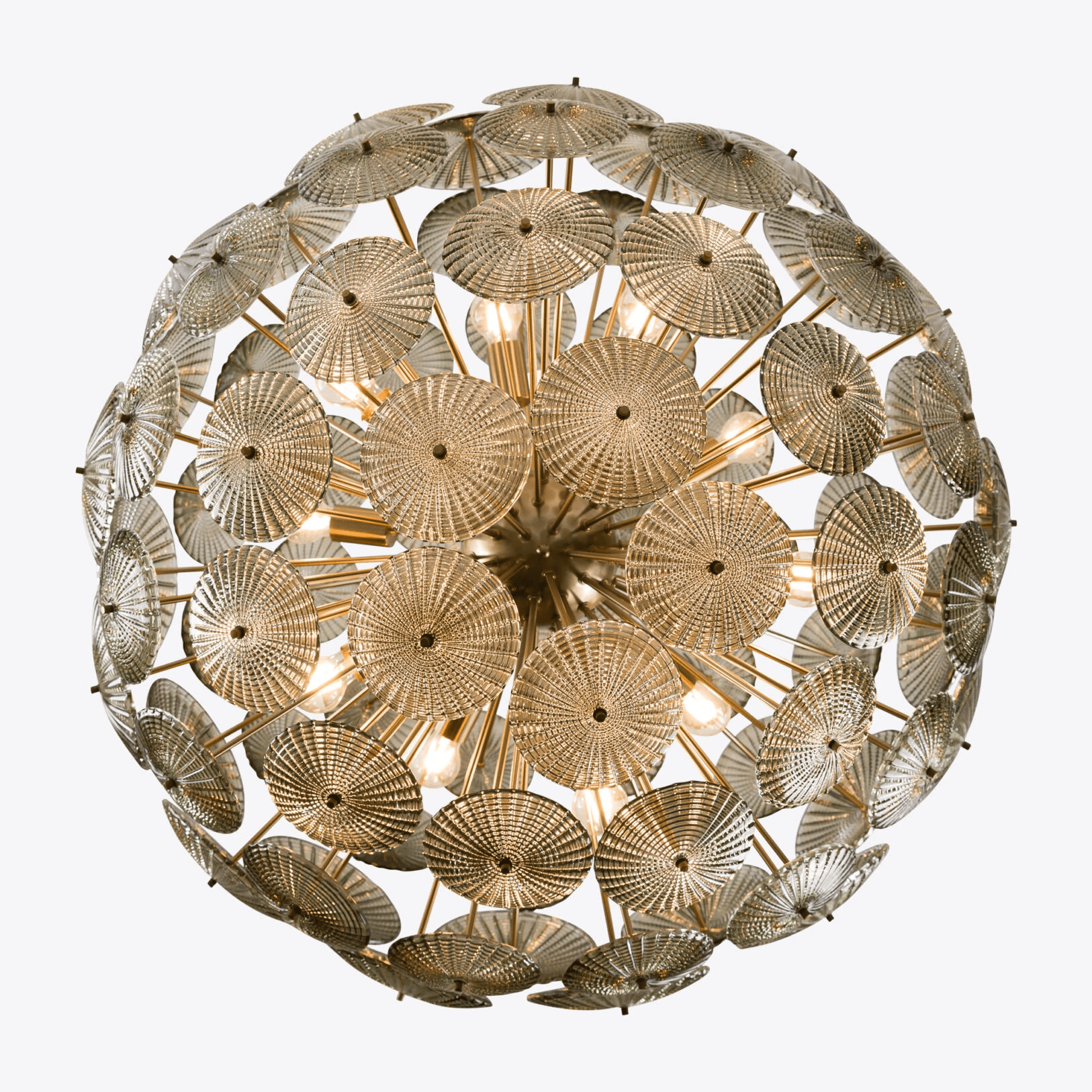 Aurora Lustre Sputnik Pissenlit Éclat Verre