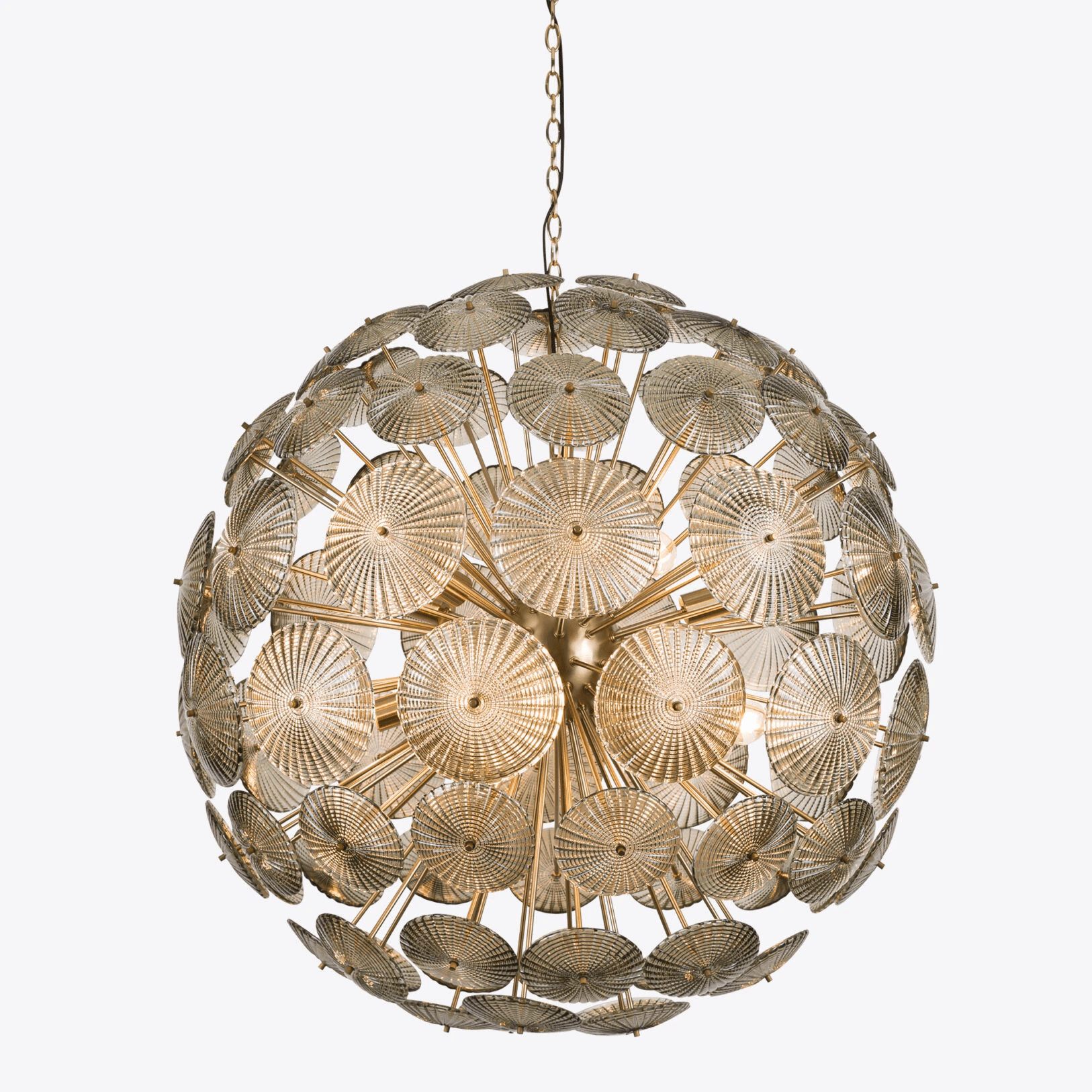 Aurora Lustre Sputnik Pissenlit Éclat Verre