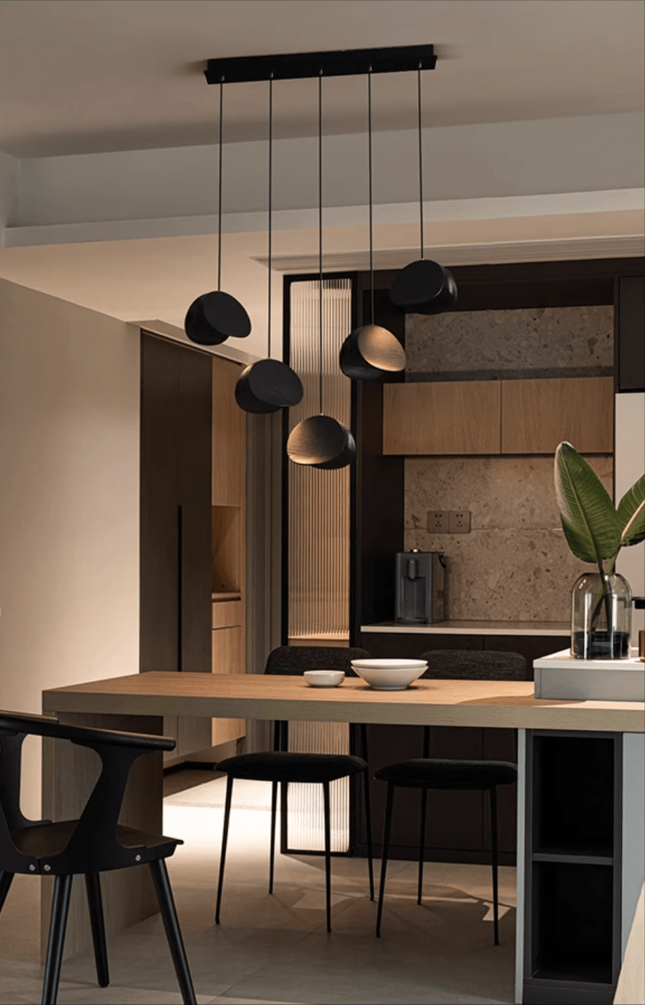 Tavro Suspension en Bois Minimaliste
