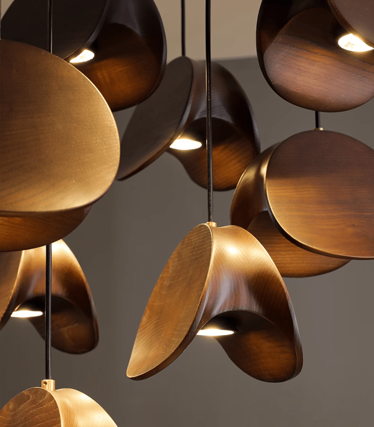 Tavro Suspension en Bois Minimaliste