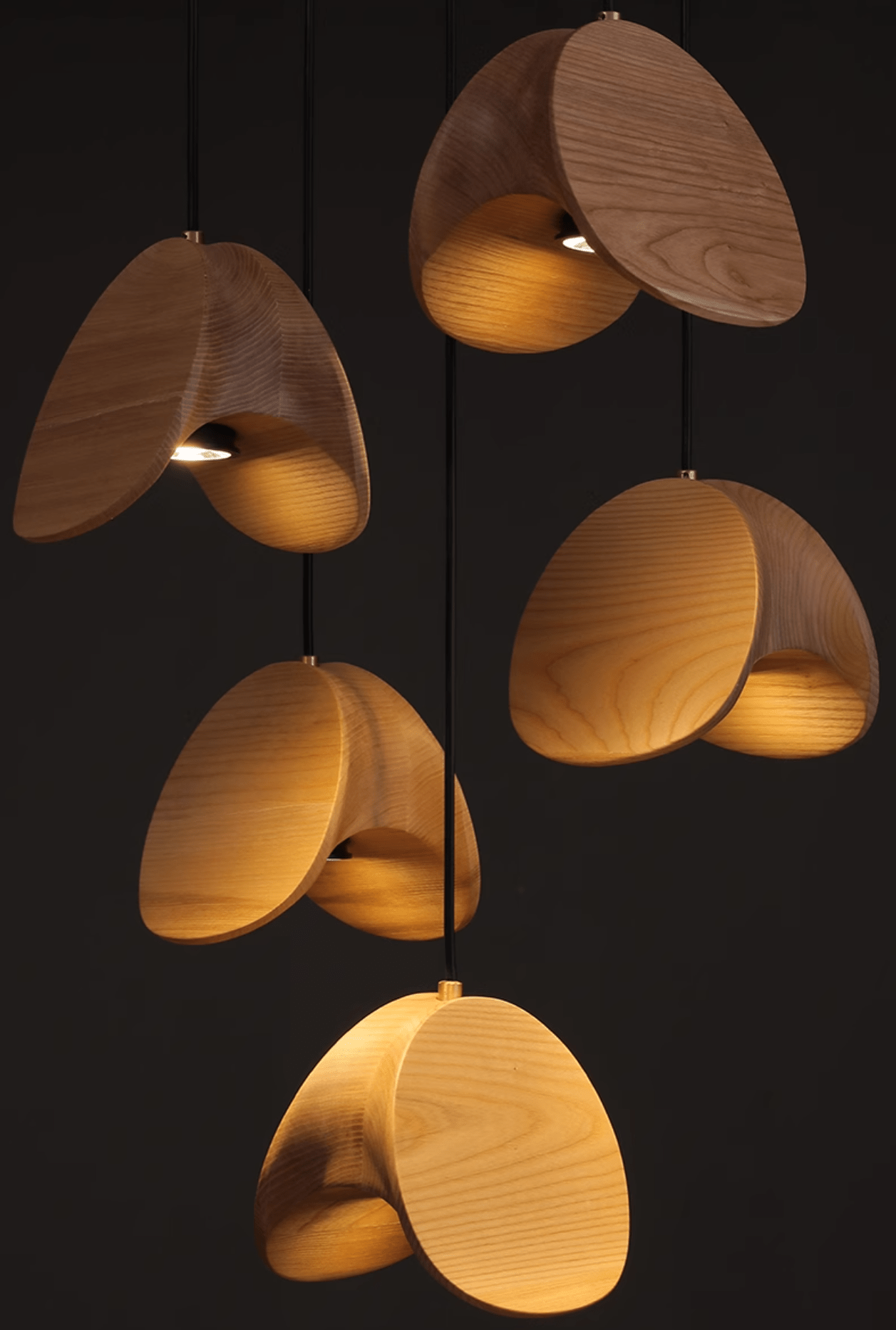 Tavro Suspension en Bois Minimaliste