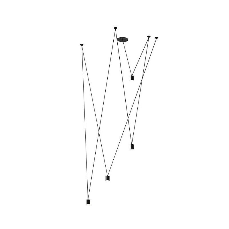 Lustra Collection de Suspensions Lampes Fils Câblés Fins