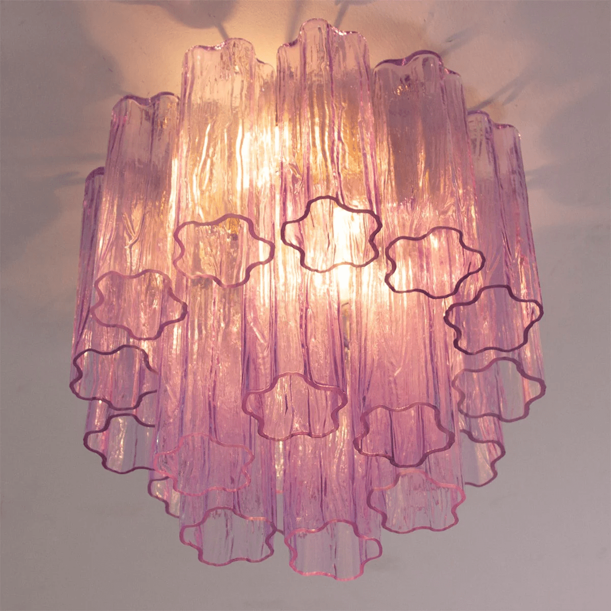 Aurora Plafonnier Style Cascade Rose