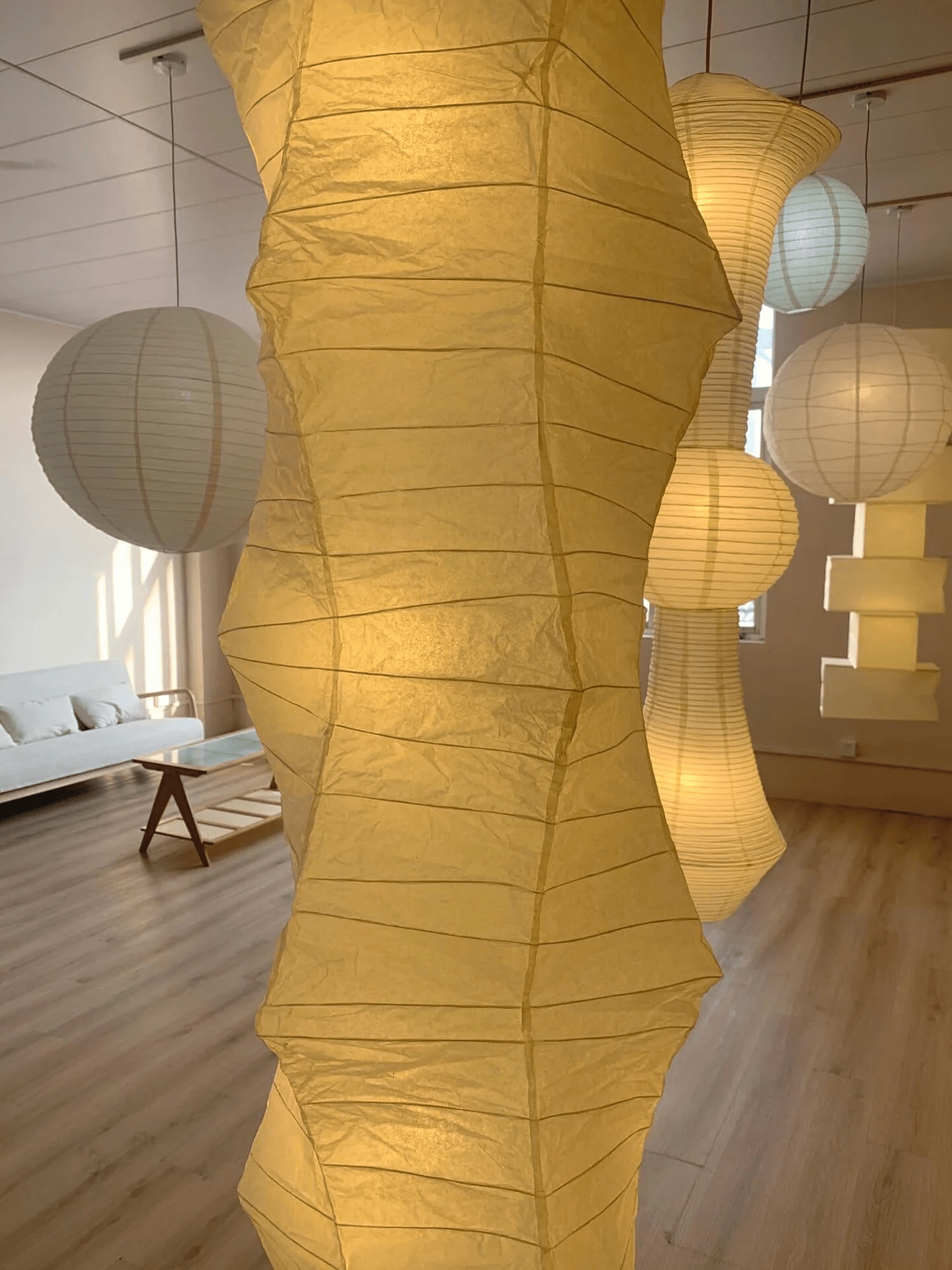 Lydia Suspension Papier Moderne