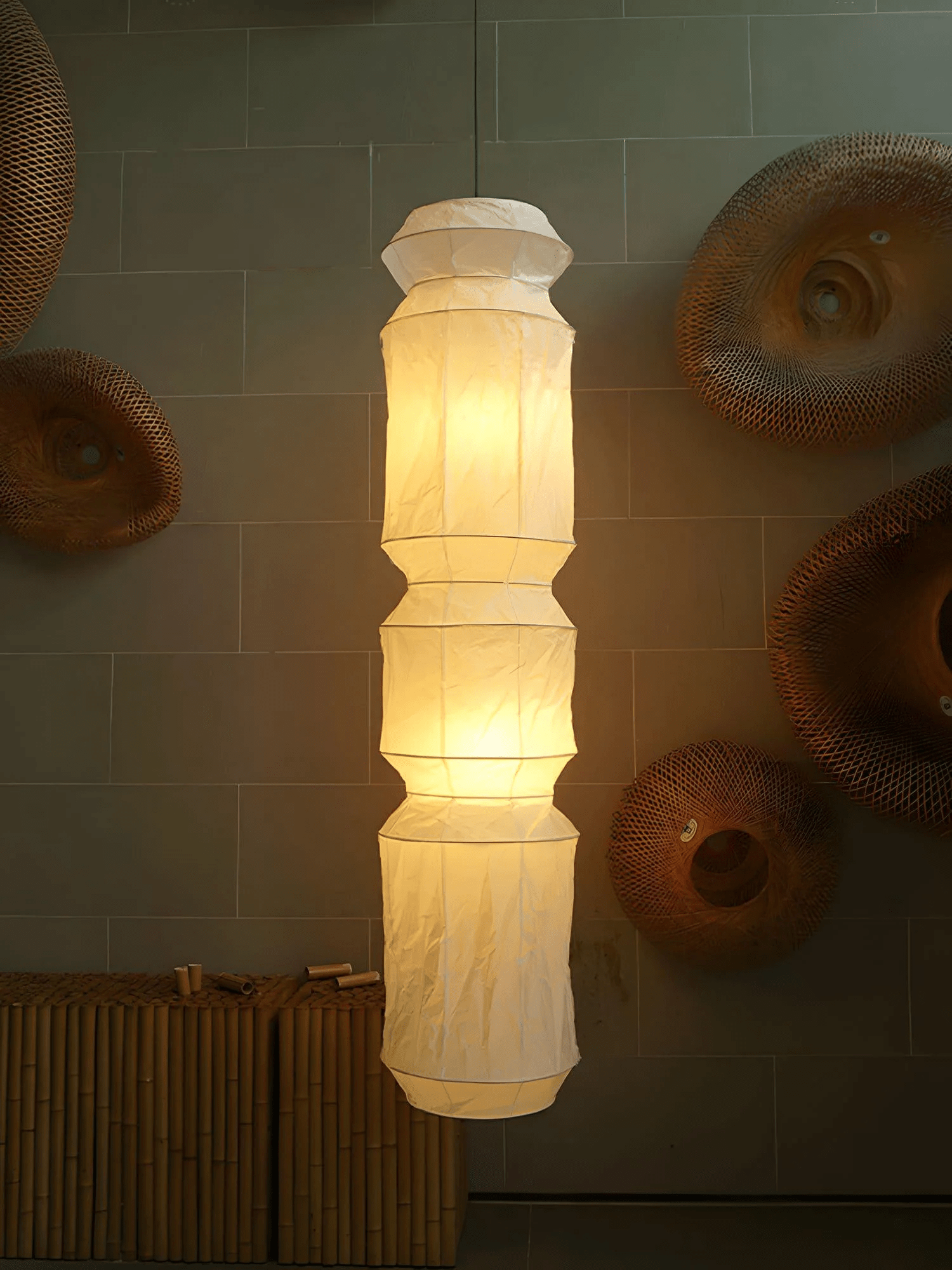 Elsie Suspension Papier Vintage