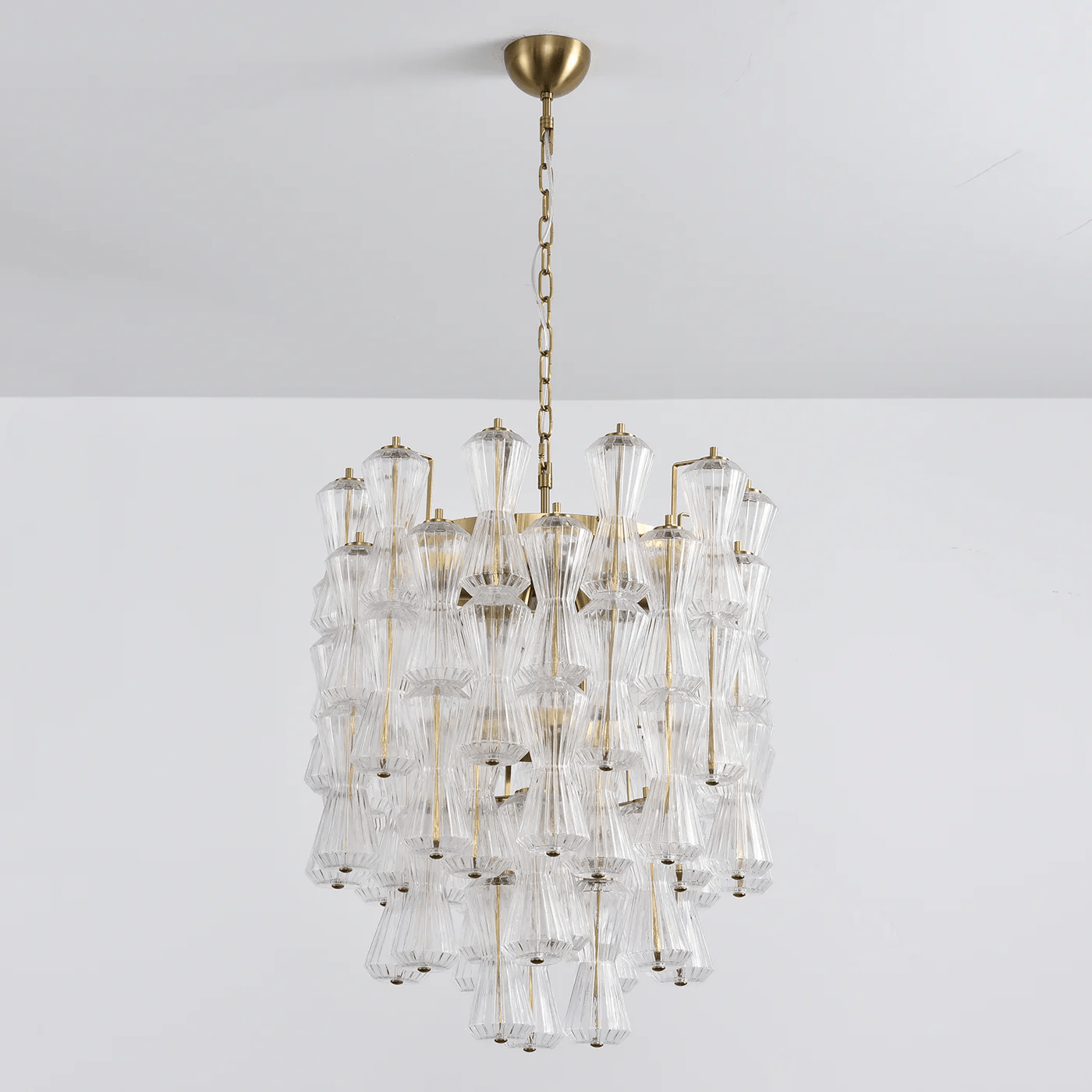Aurora Lustre Murano Verre Florale Cascade