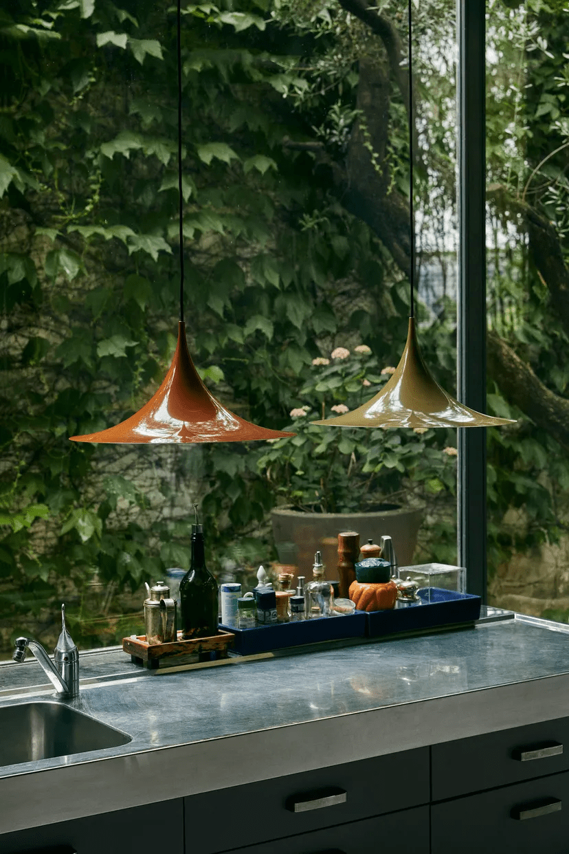 Althiran Suspension Acier Sculpturale