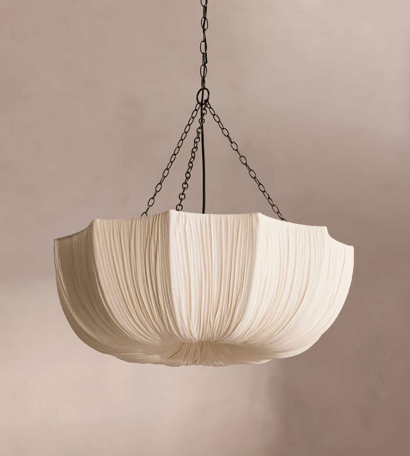 Aurelia Lustre Suspendu Vintage En Tissu