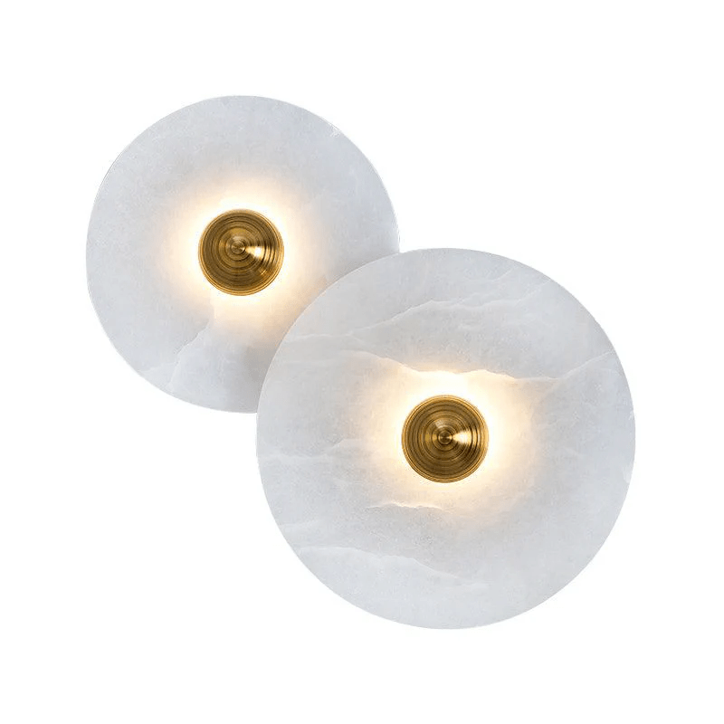 Selene Plafonnier Minimaliste en Albâtre