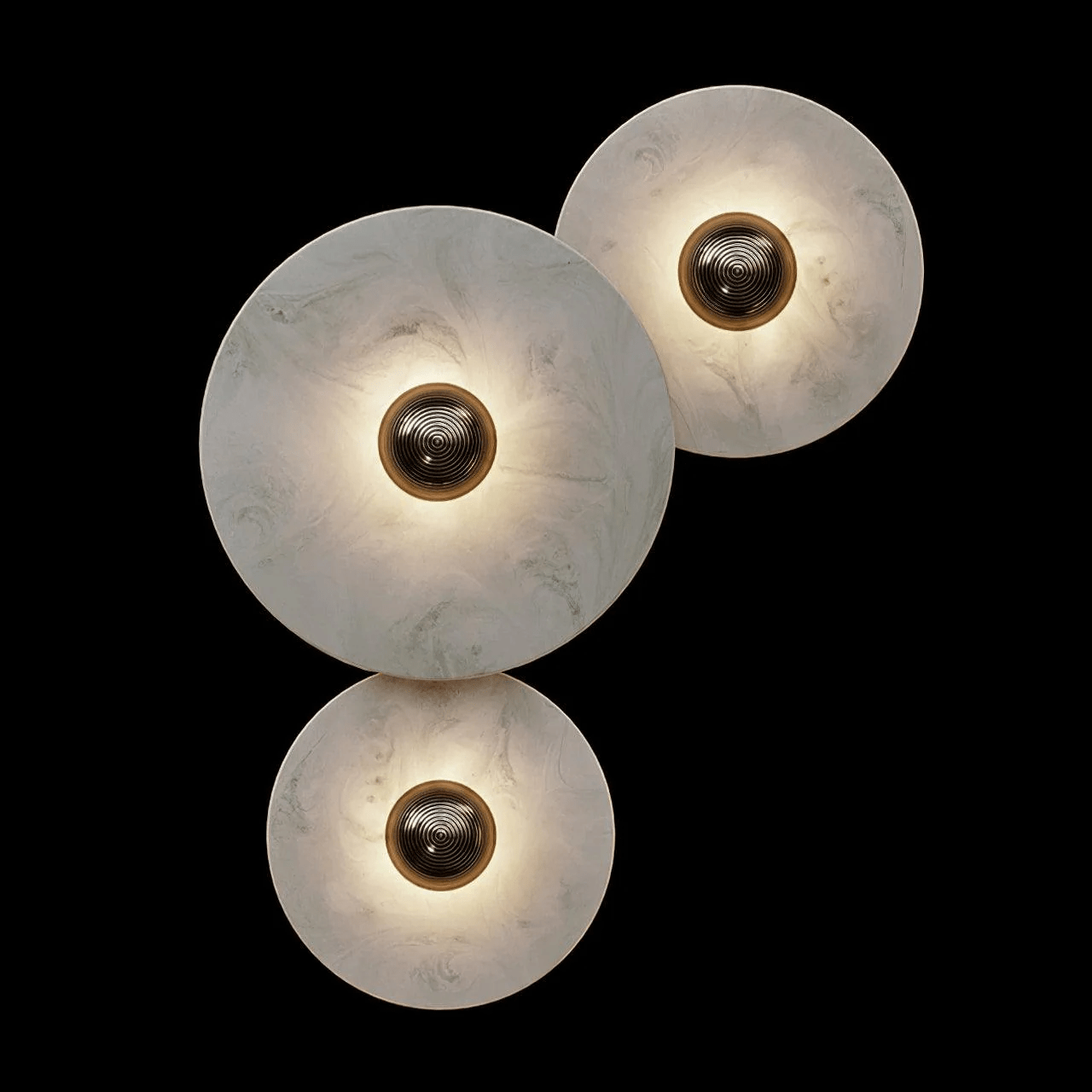 Selene Plafonnier Minimaliste en Albâtre