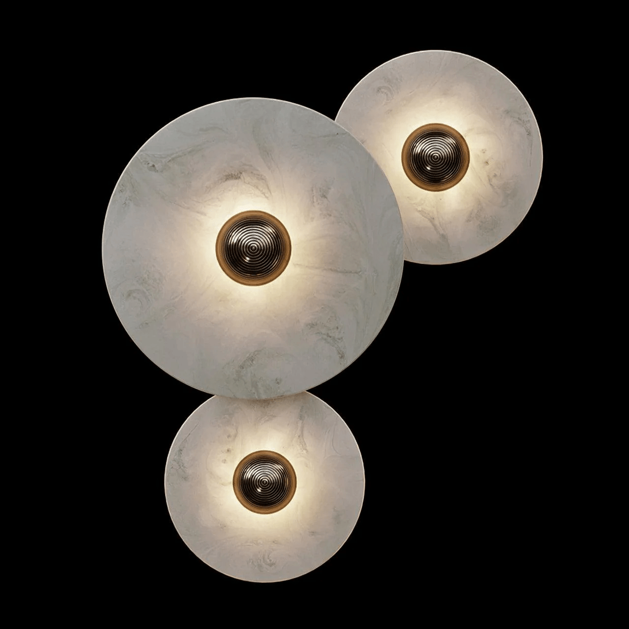 Selene Plafonnier Minimaliste en Albâtre