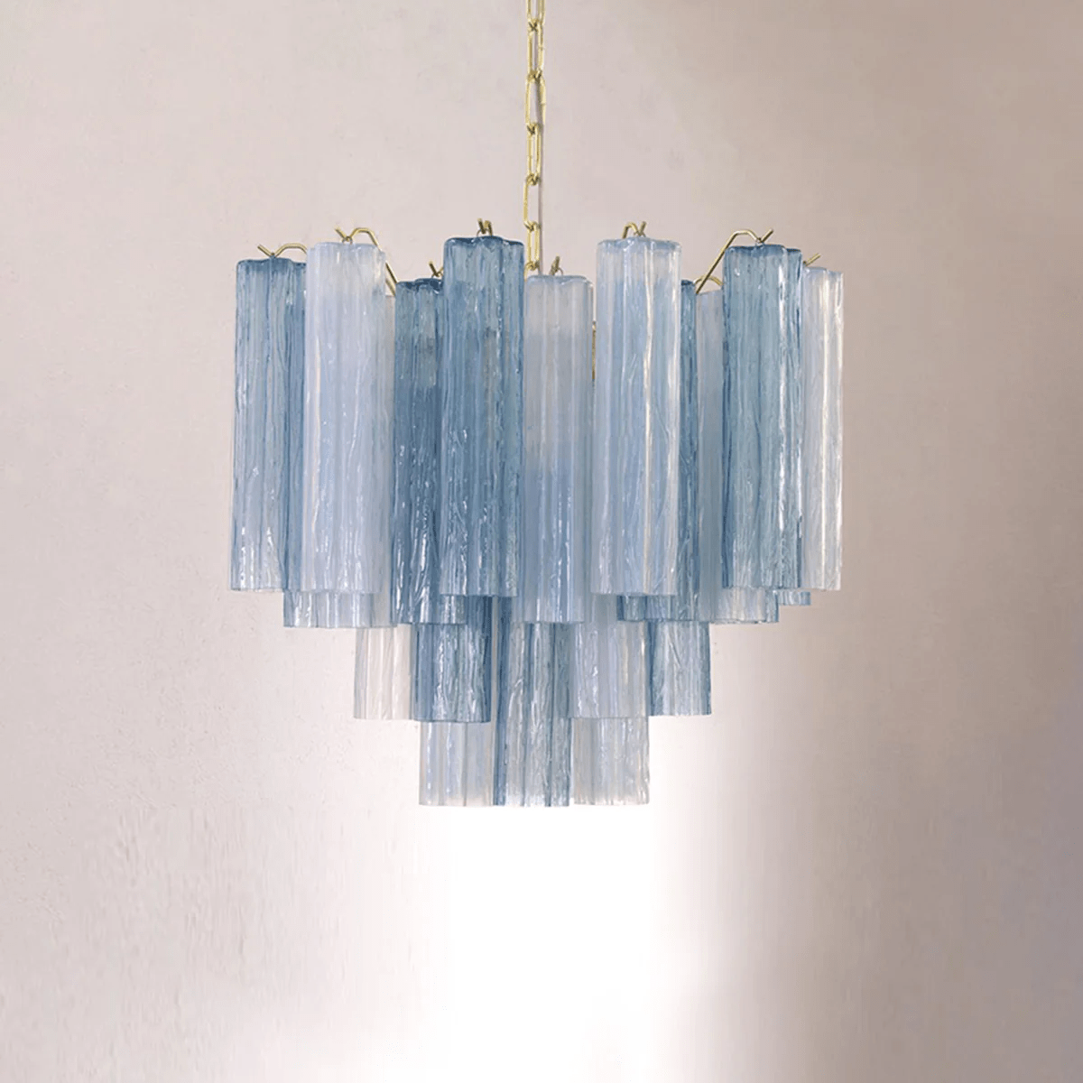 Aurora Lustre Murano Verre Étagé