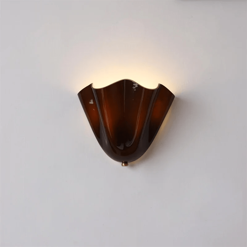 Lustra Lampe Murale Élégante aux Courbes Douces