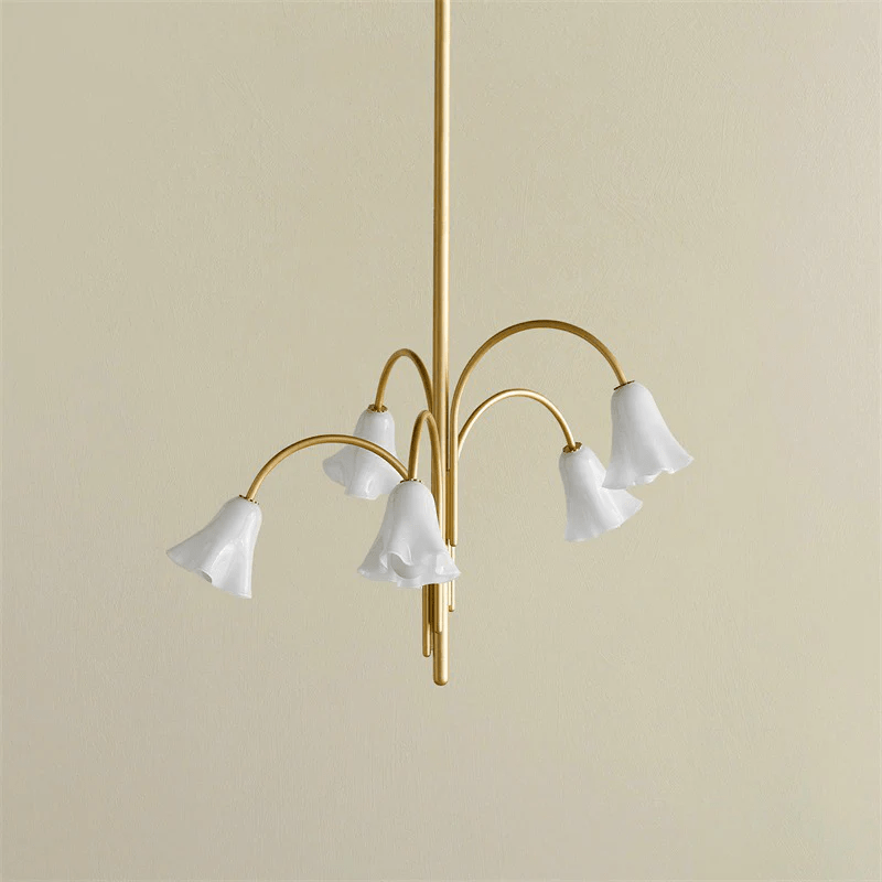 Aurora Lustre Floraison Pétale Verre Bras