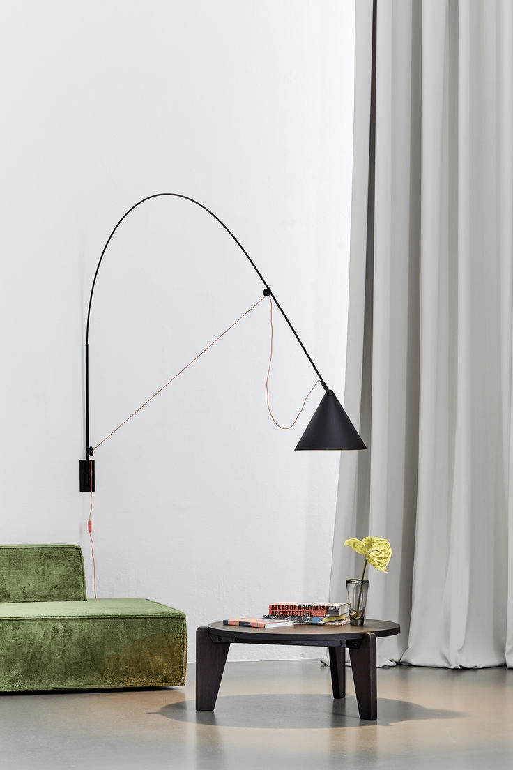 Lustra Wall Lamp Arc Cone Minimalist