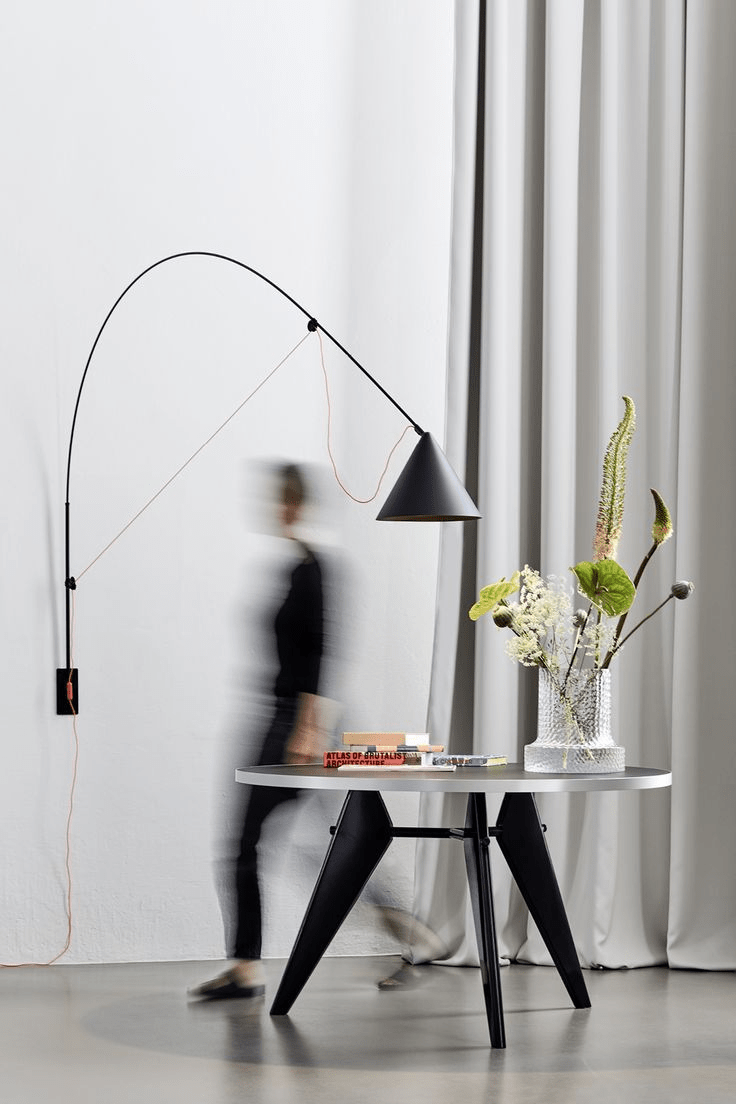 Lustra Wall Lamp Arc Cone Minimalist