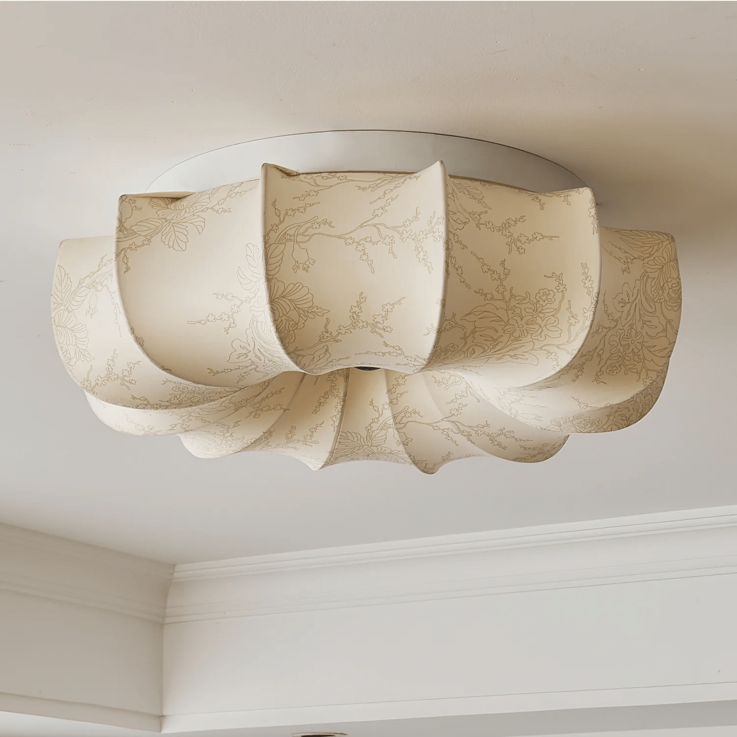 Vivaria Plafonnier en Tissu Art Nordique Premium