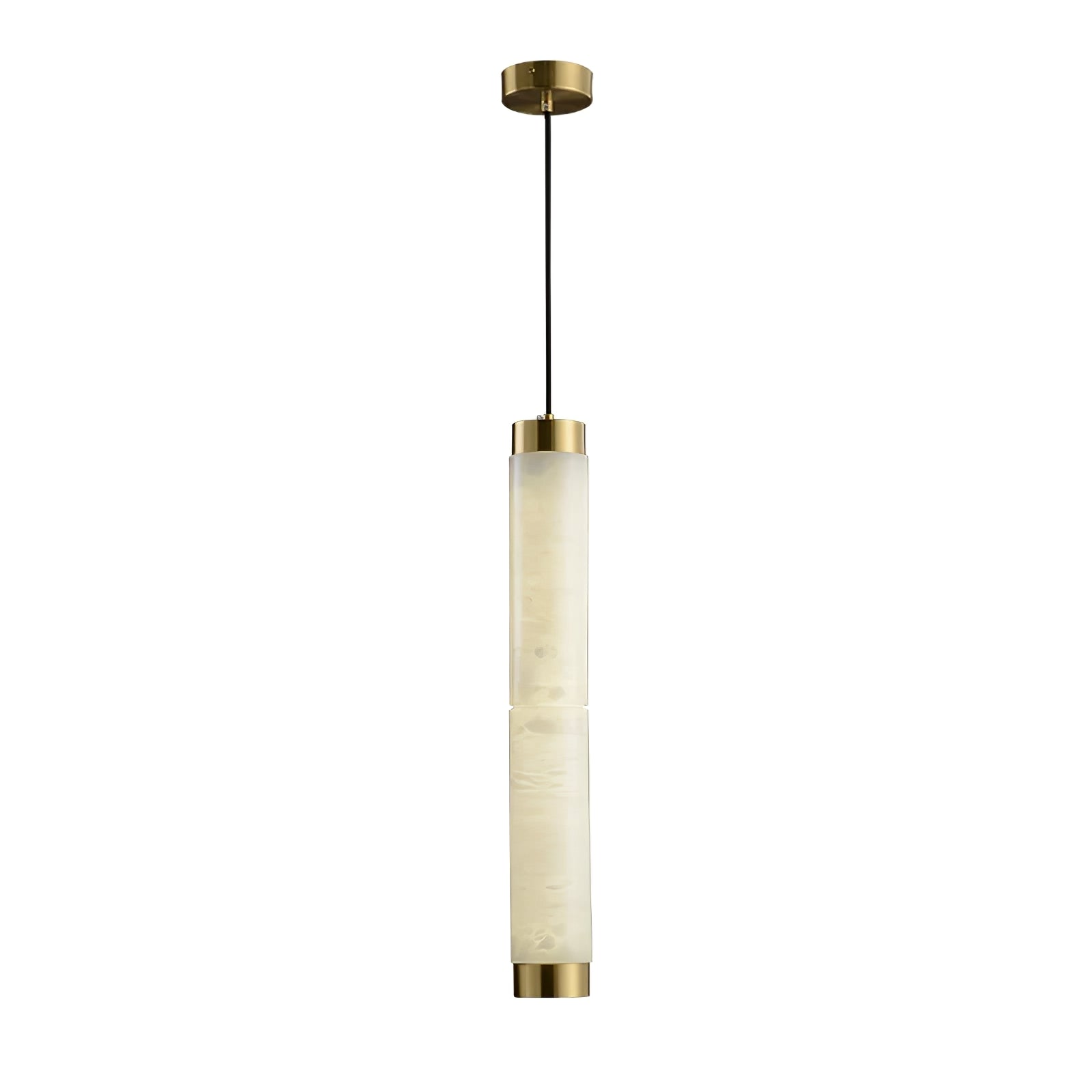 Lira Suspension Cyclindrique en Albâtre