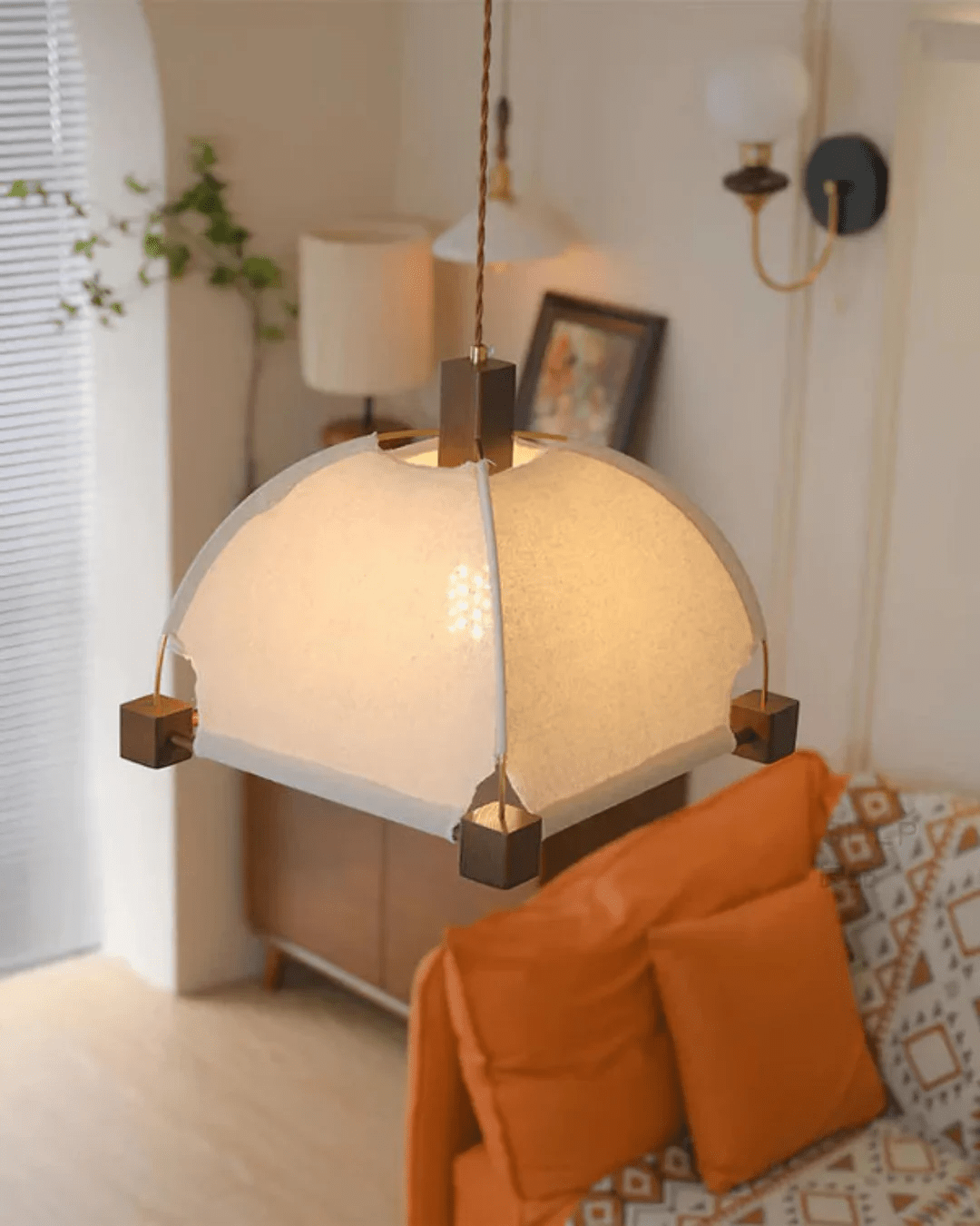 Phoebe Vintage Bois Suspension