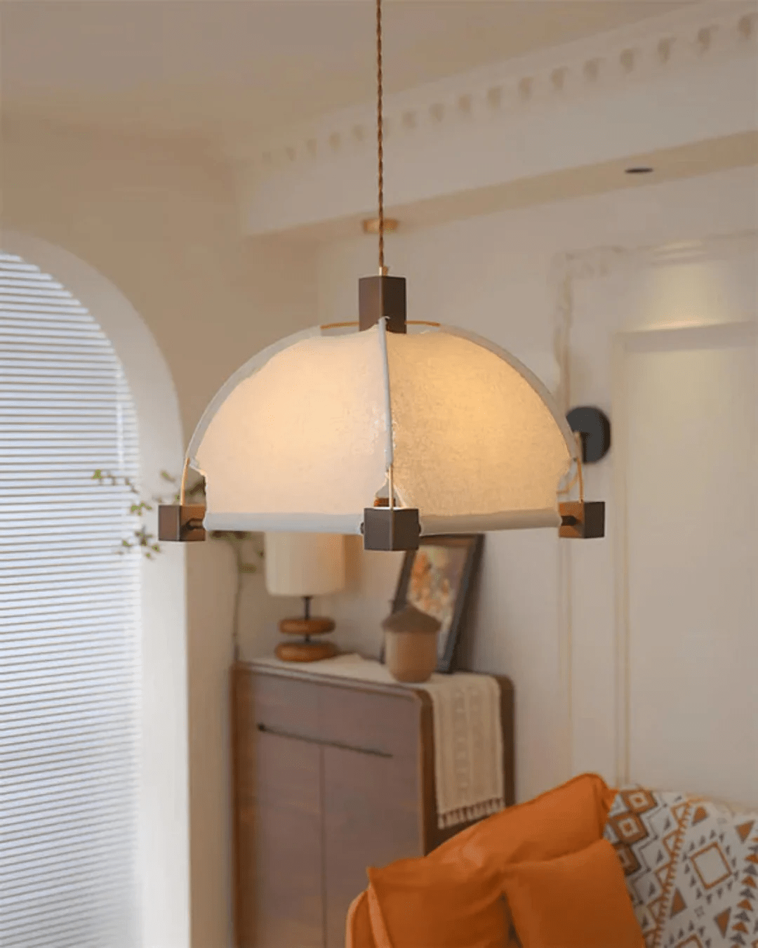 Phoebe Vintage Bois Suspension