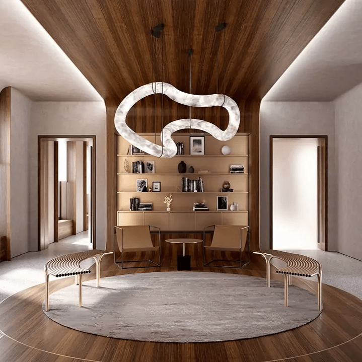 Erya Alabaster Pendant Light Lustre