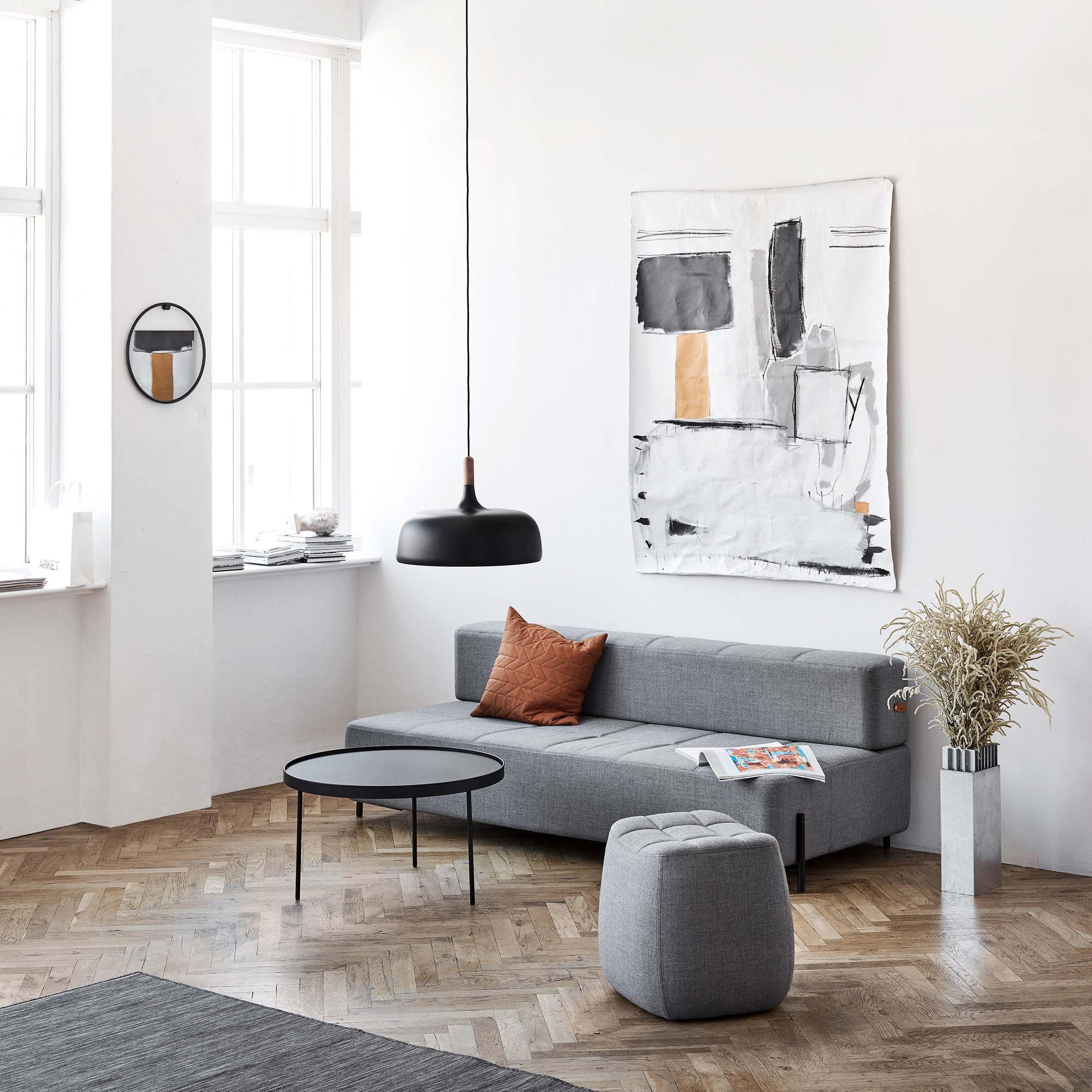 Lustra Suspension Lampe Abat-jour Blanc en Bois