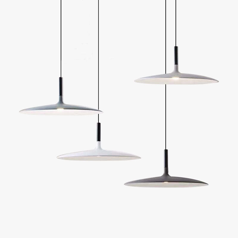 Rava Suspension Ronde Nordique  Blanc/Noir/Gris Claire/Armée Verte