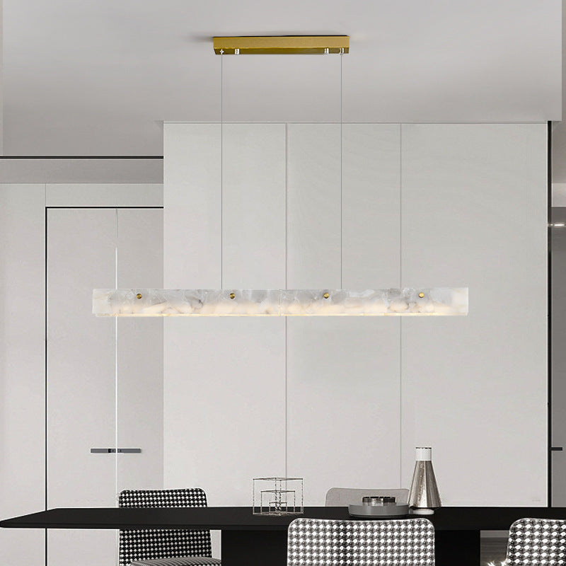 Ray Moderne LED Suspension Blanc Marble Salle À Manger/Bar