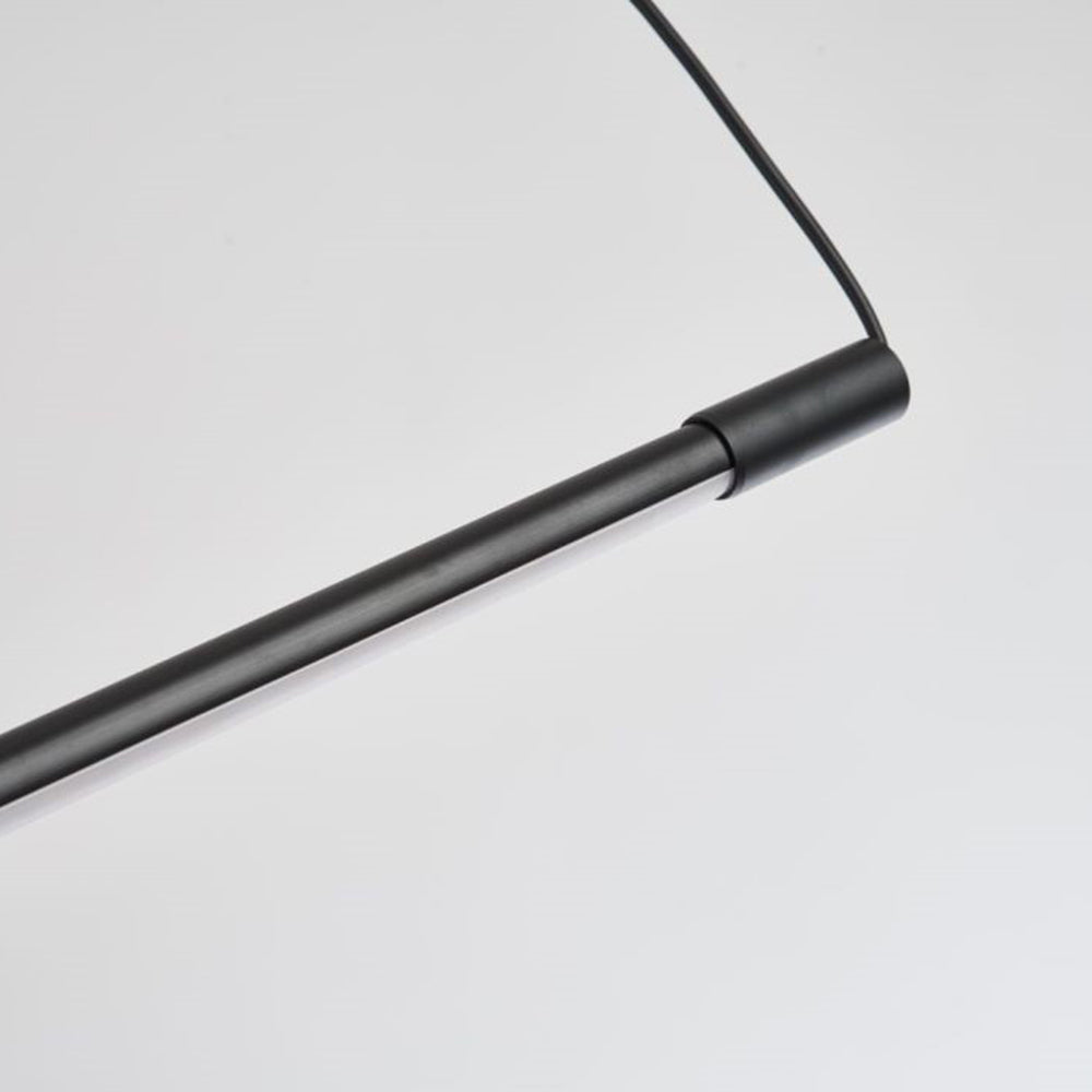 Zynar Suspension Linéaire Minimaliste Noir Chambre