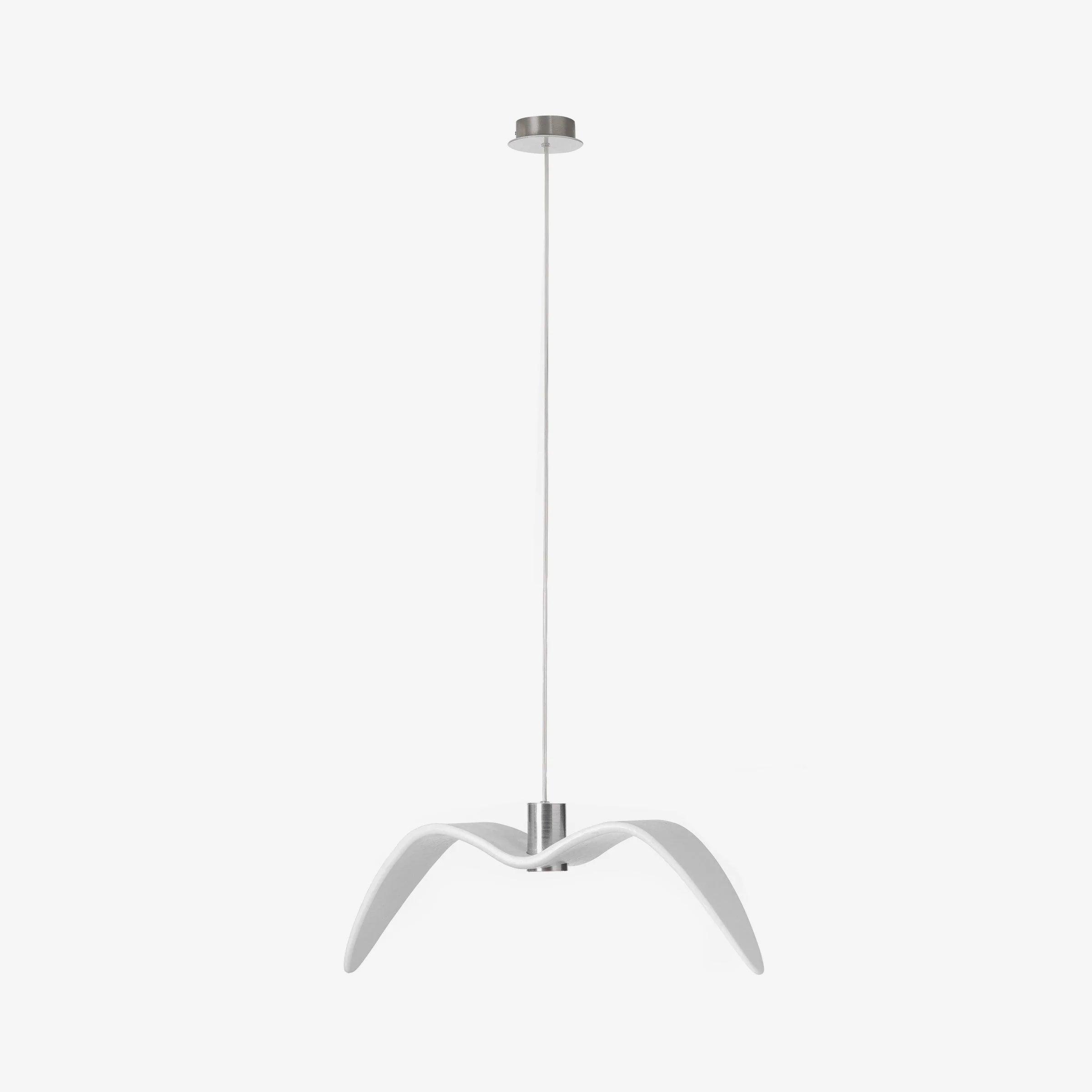 Lustra Suspension Lampe Ailes d'Oiseau pour Salon