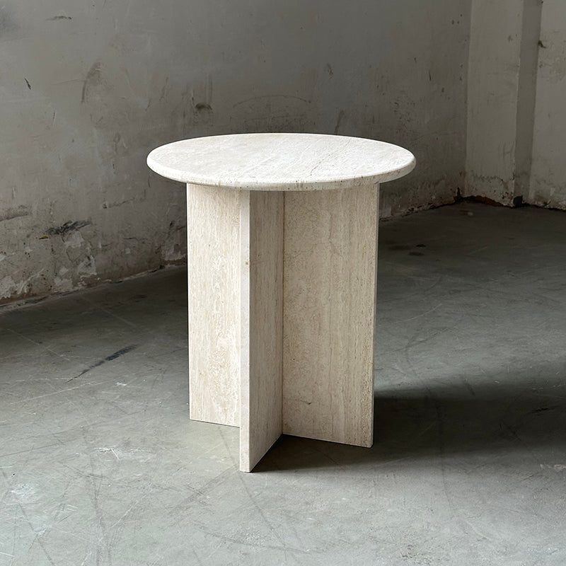 Acariel Table D'appoint en Marbre Minimaliste Moderne Accessoires