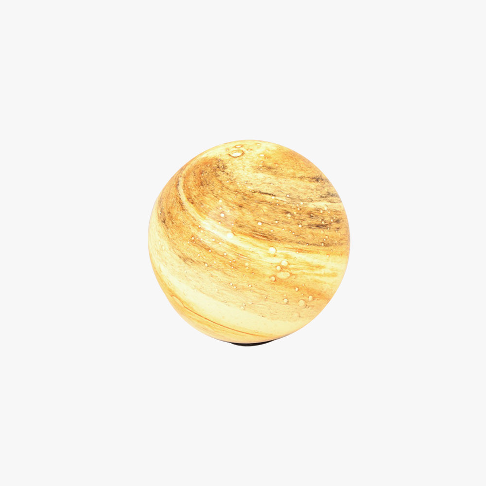 Myrah Lampadaire Boule Moderne Bleu/Curry de Lait Jardin