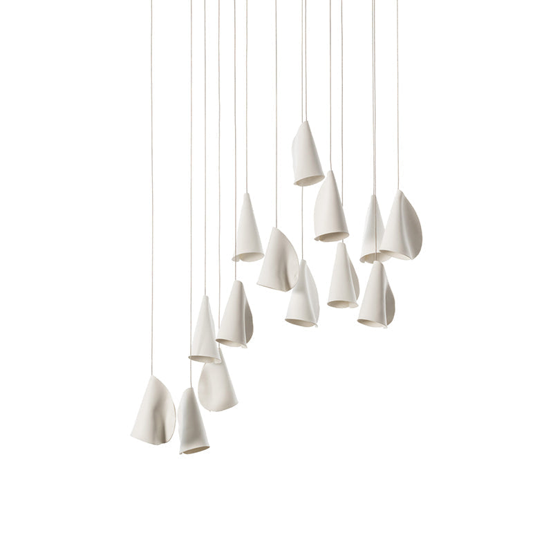 Ulfuvye Suspension Céramique Porcelaine
