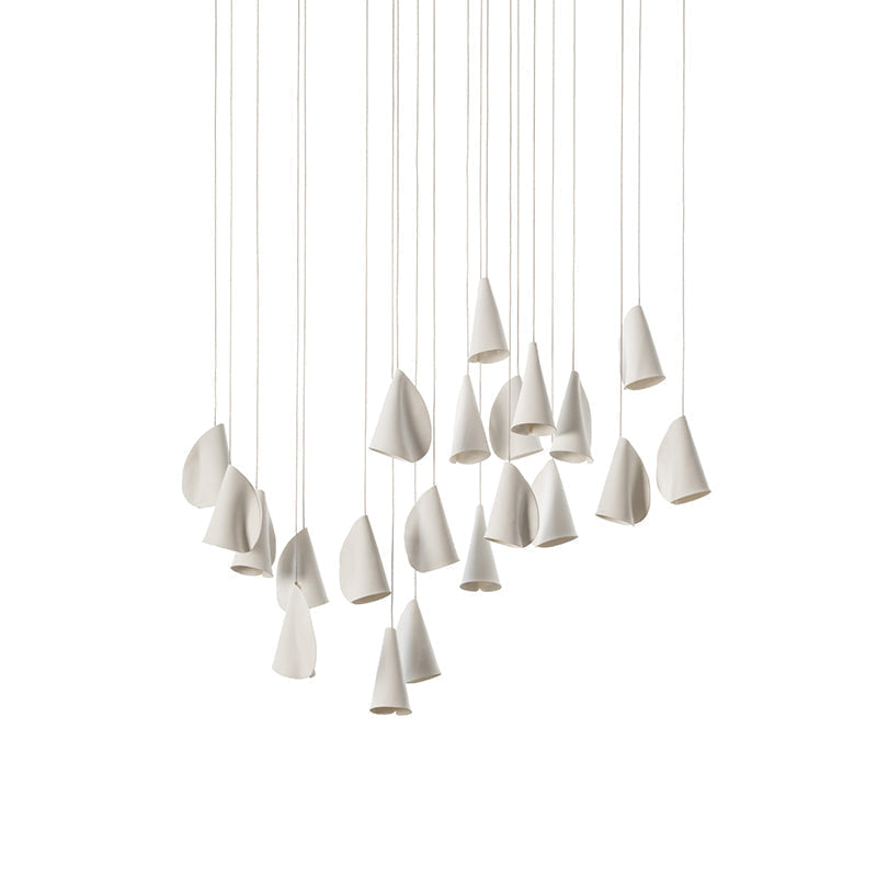 Ulfuvye Suspension Céramique Porcelaine