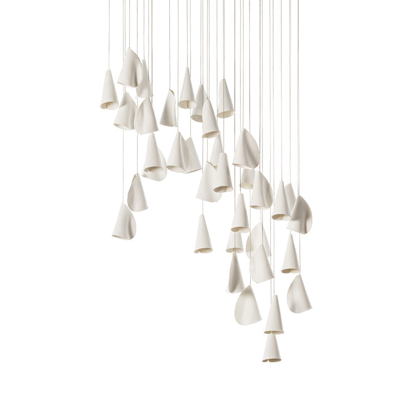 Ulfuvye Suspension Céramique Porcelaine