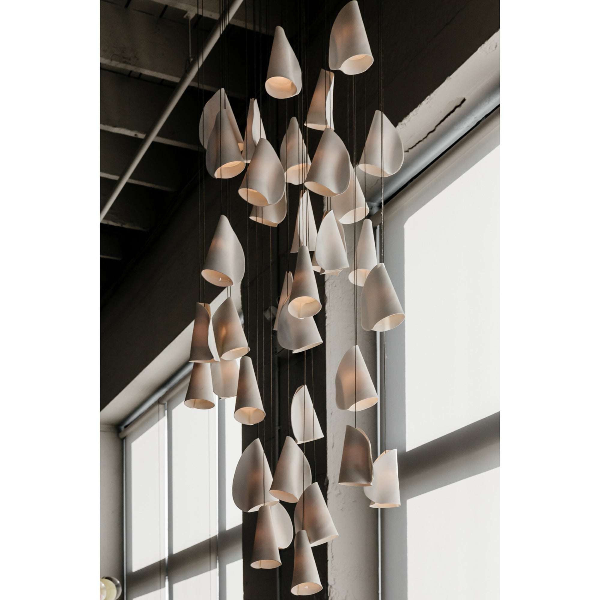 Ulfuvye Suspension Céramique Porcelaine