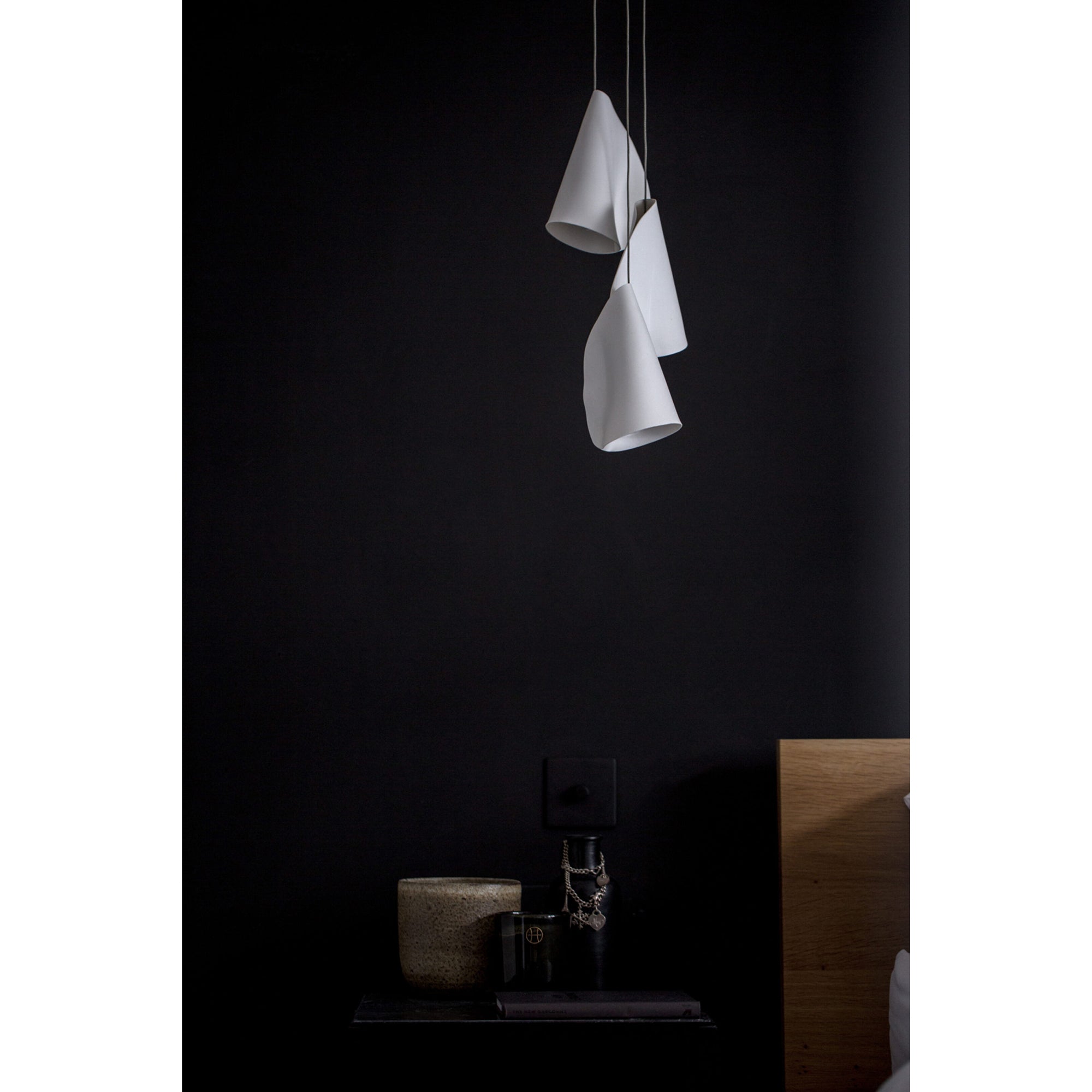 Ulfuvye Suspension Céramique Porcelaine