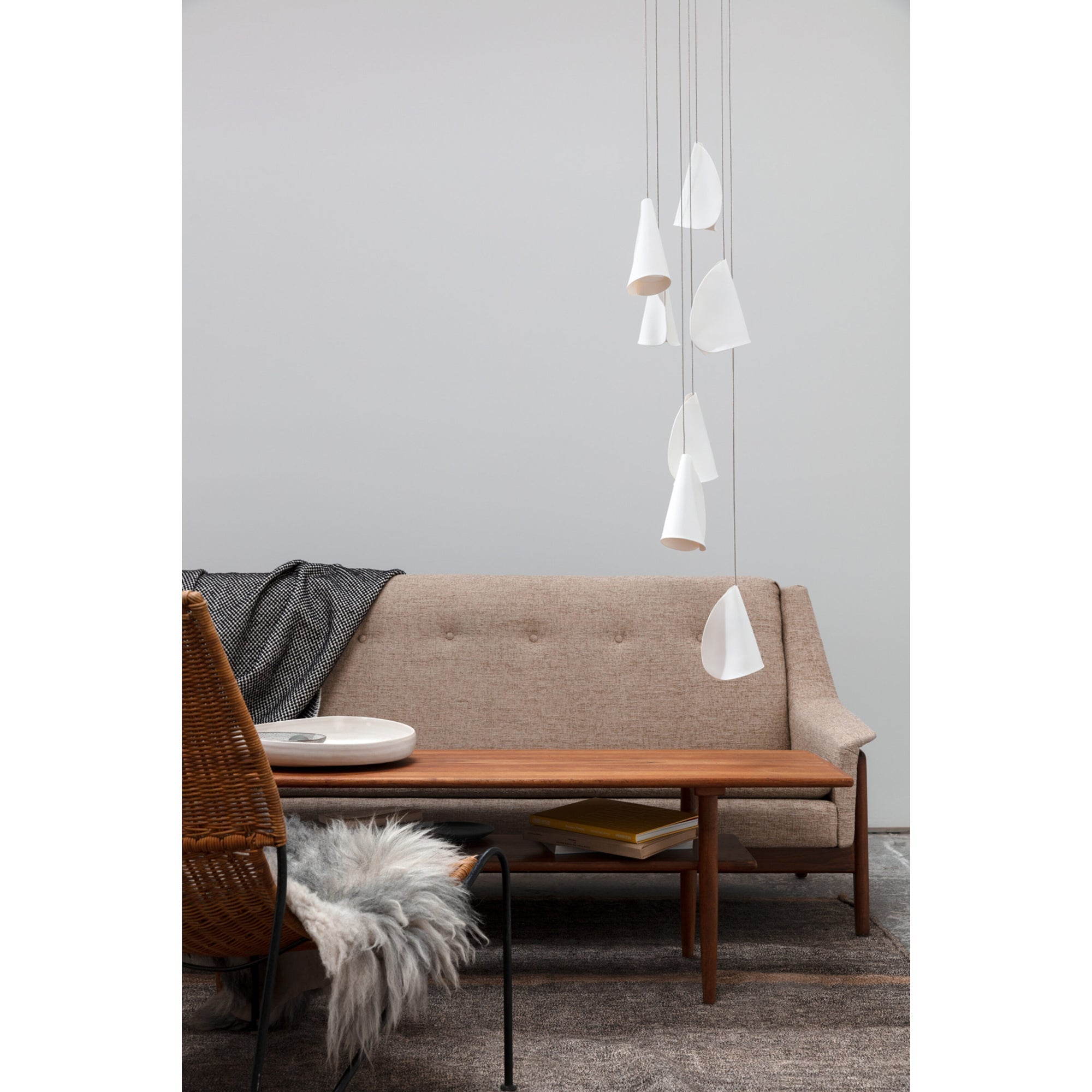 Ulfuvye Suspension Céramique Porcelaine